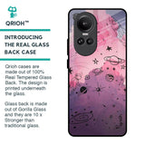 Space Doodles Glass Case for Oppo Reno10 Pro 5G