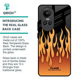 Fire Flame Glass Case for Oppo Reno10 Pro 5G