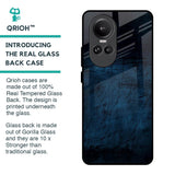 Dark Blue Grunge Glass Case for Oppo Reno10 Pro 5G