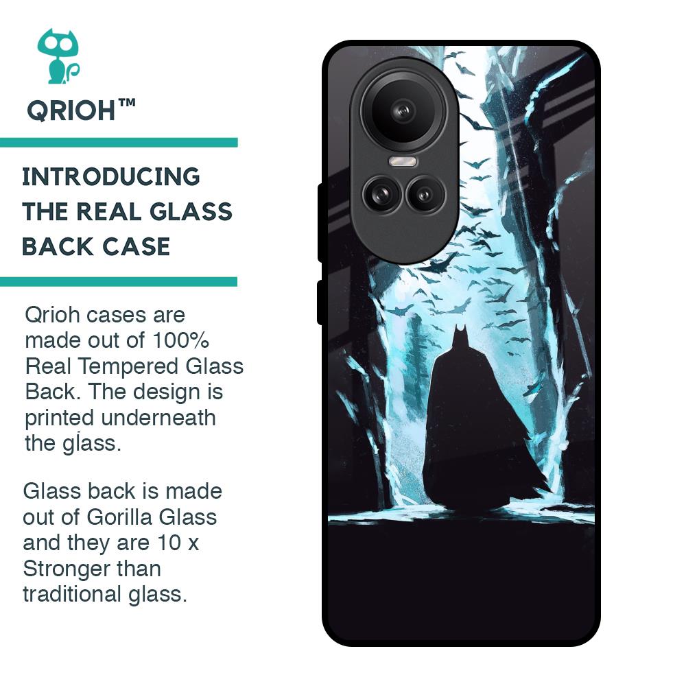 Dark Man In Cave Glass Case for Oppo Reno10 Pro 5G