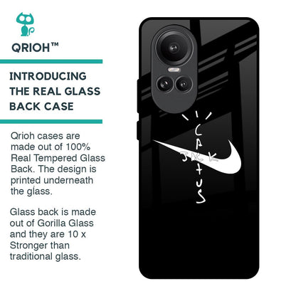Jack Cactus Glass Case for Oppo Reno10 Pro 5G