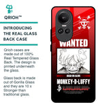 Luffy Wanted Glass Case for Oppo Reno10 Pro 5G