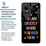 Magical Words Glass Case for Oppo Reno10 Pro 5G