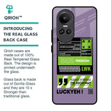 Run & Freedom Glass Case for Oppo Reno10 Pro 5G