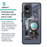 Space Travel Glass Case for Oppo Reno10 Pro 5G