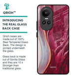 Crimson Ruby Glass Case for Oppo Reno10 Pro 5G