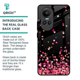 Heart Rain Fall Glass Case For Oppo Reno10 Pro 5G