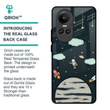 Astronaut Dream Glass Case For Oppo Reno10 Pro 5G