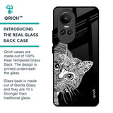 Kitten Mandala Glass Case for Oppo Reno10 Pro 5G