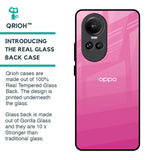 Pink Ribbon Caddy Glass Case for Oppo Reno10 Pro 5G