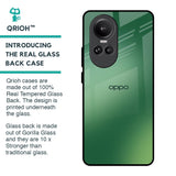 Green Grunge Texture Glass Case for Oppo Reno10 Pro 5G