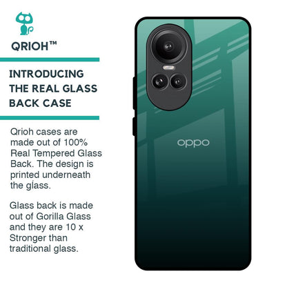 Palm Green Glass Case For Oppo Reno10 Pro 5G
