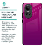 Magenta Gradient Glass Case For Oppo Reno10 Pro 5G