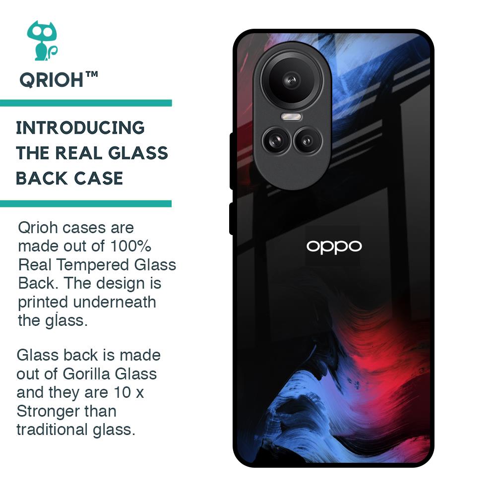 Fine Art Wave Glass Case for Oppo Reno10 Pro 5G