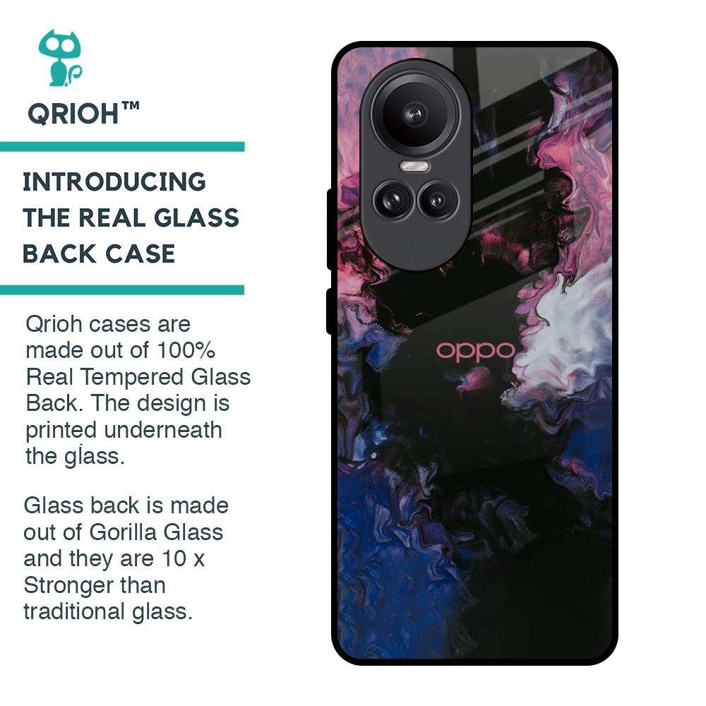 Smudge Brush Glass case for Oppo Reno10 Pro 5G