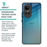 Sea Theme Gradient Glass Case for Oppo Reno10 Pro 5G
