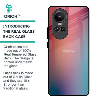 Dusty Multi Gradient Glass Case for Oppo Reno10 Pro 5G