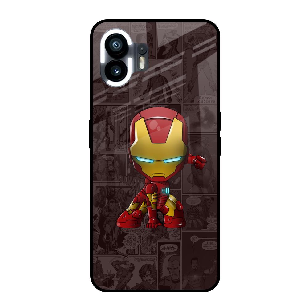 Angry Baby Super Hero Nothing Phone 2 Glass Back Cover Online