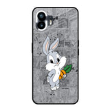 Cute Baby Bunny Nothing Phone 2 Glass Back Cover Online