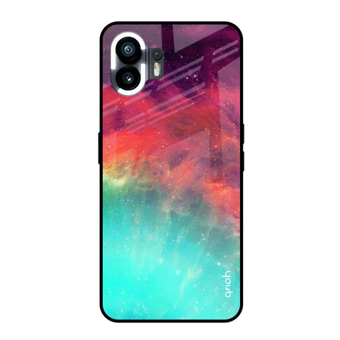 Colorful Aura Nothing Phone 2 Glass Back Cover Online