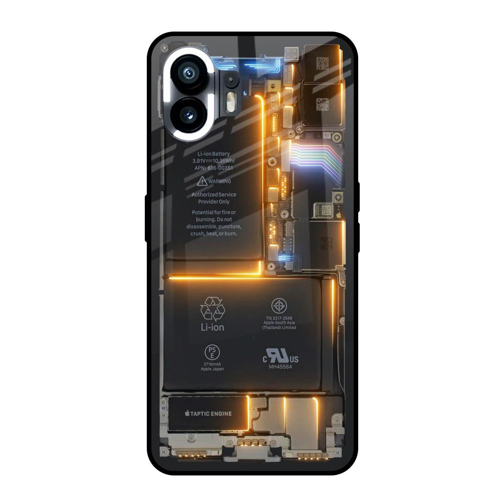 Glow Up Skeleton Nothing Phone 2 Glass Back Cover Online