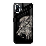 Brave Lion Nothing Phone 2 Glass Back Cover Online