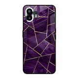 Geometric Purple Nothing Phone 2 Glass Back Cover Online
