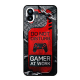 Do No Disturb Nothing Phone 2 Glass Back Cover Online