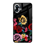 Floral Decorative Nothing Phone 2 Glass Back Cover Online