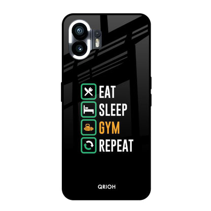 Daily Routine Nothing Phone 2 Glass Back Cover Online