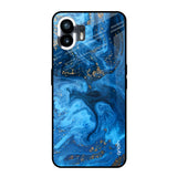 Gold Sprinkle Nothing Phone 2 Glass Back Cover Online