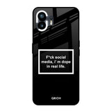 Dope In Life Nothing Phone 2 Glass Back Cover Online
