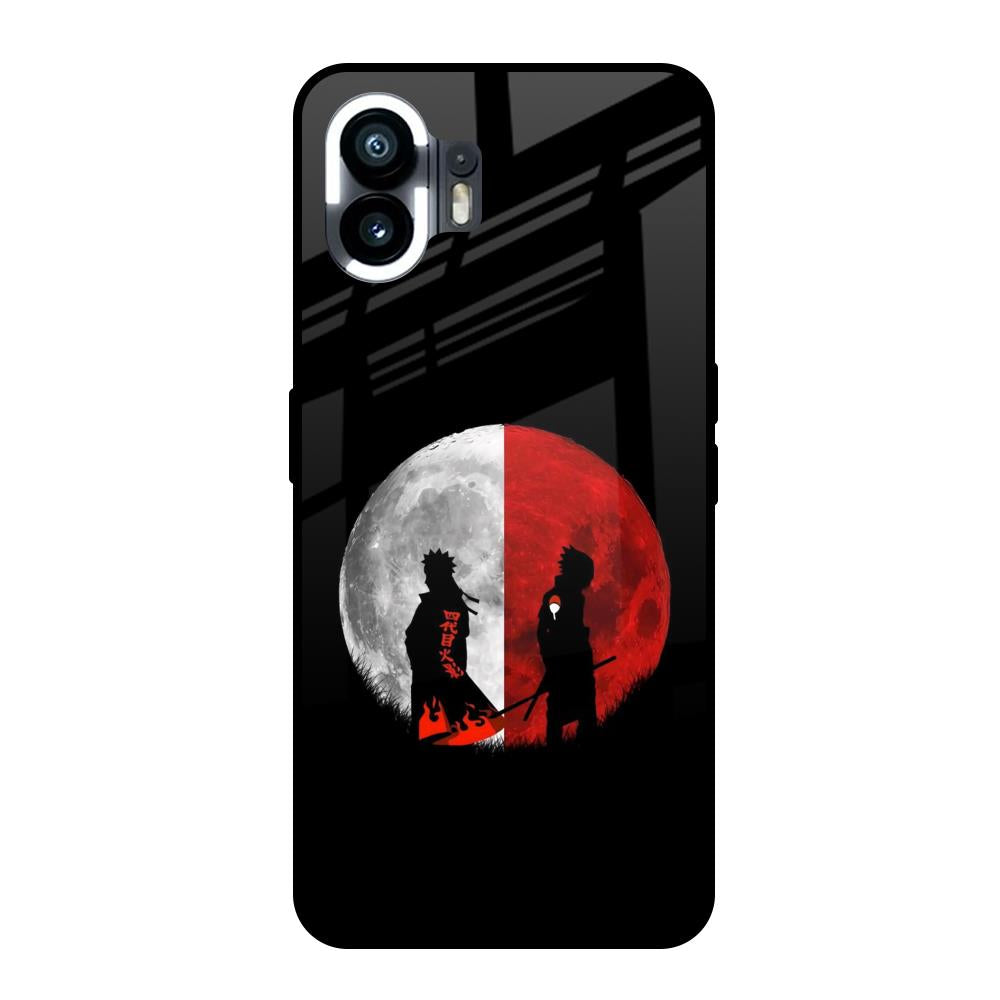 Anime Red Moon Nothing Phone 2 Glass Back Cover Online