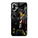 Dark Luffy Nothing Phone 2 Glass Back Cover Online