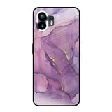 Purple Gold Marble Nothing Phone 2 Glass Back Cover Online