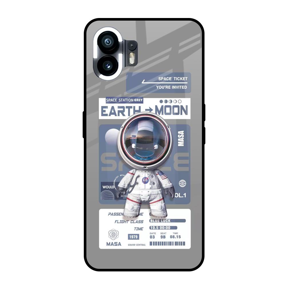 Space Flight Pass Nothing Phone 2 Glass Back Cover Online