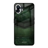 Green Leather Nothing Phone 2 Glass Back Cover Online