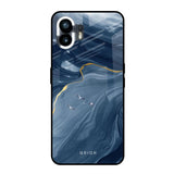 Deep Ocean Marble Nothing Phone 2 Glass Back Cover Online