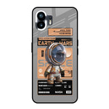 Space Ticket Nothing Phone 2 Glass Back Cover Online
