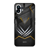 Black Warrior Nothing Phone 2 Glass Back Cover Online