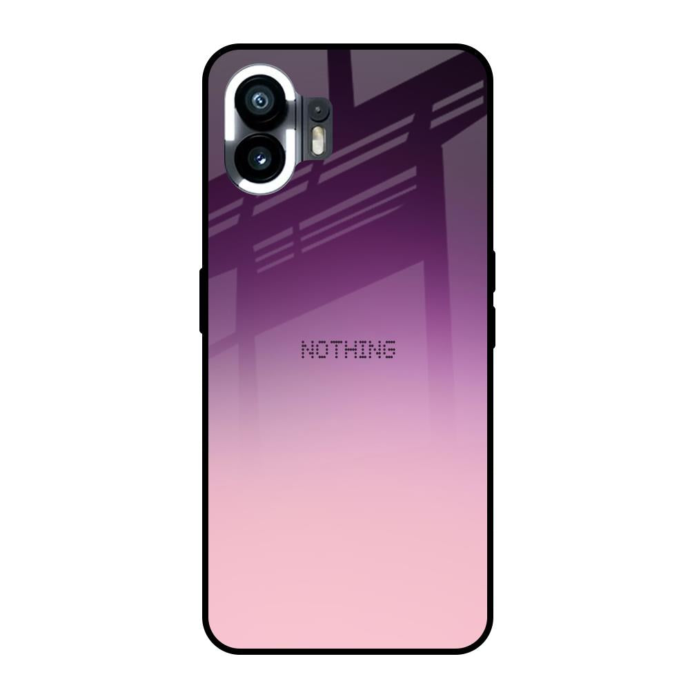 Purple Gradient Nothing Phone 2 Glass Back Cover Online