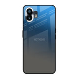 Blue Grey Ombre Nothing Phone 2 Glass Back Cover Online