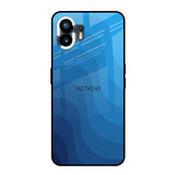Blue Wave Abstract Nothing Phone 2 Glass Back Cover Online