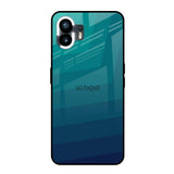 Green Triangle Pattern Nothing Phone 2 Glass Back Cover Online