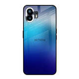 Blue Rhombus Pattern Nothing Phone 2 Glass Back Cover Online