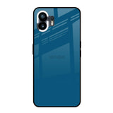 Cobalt Blue Nothing Phone 2 Glass Back Cover Online