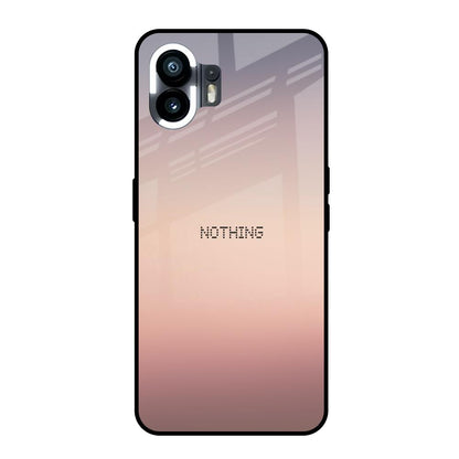 Golden Mauve Nothing Phone 2 Glass Back Cover Online