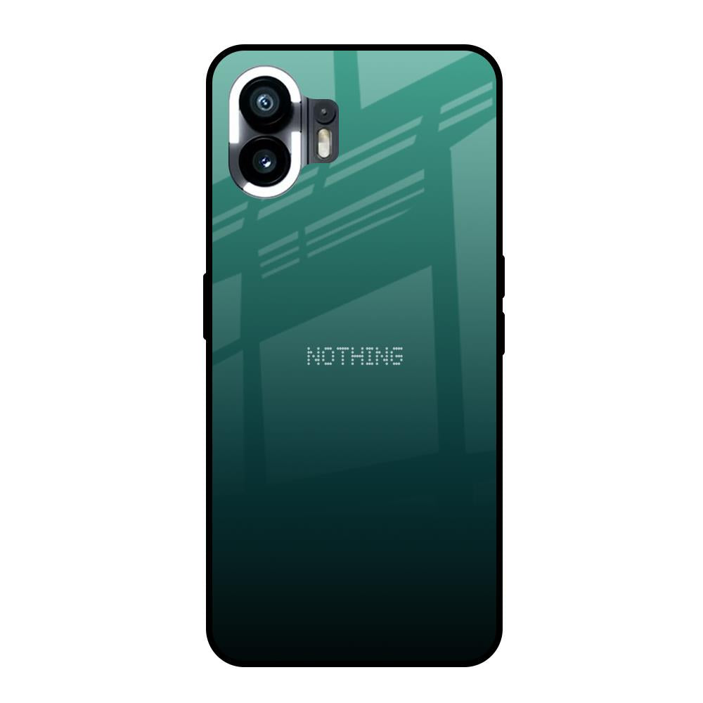 Palm Green Nothing Phone 2 Glass Back Cover Online