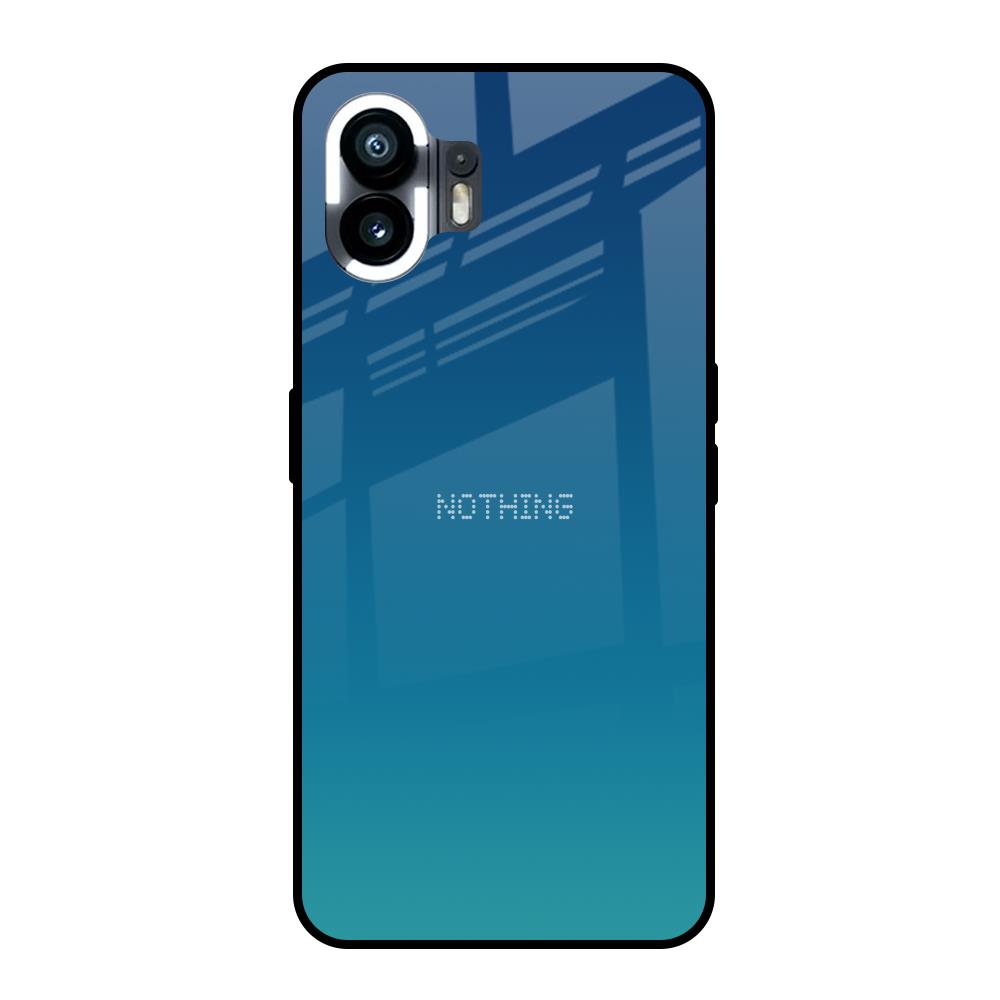 Celestial Blue Nothing Phone 2 Glass Back Cover Online