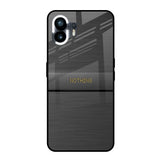 Grey Metallic Glass Nothing Phone 2 Glass Back Cover Online